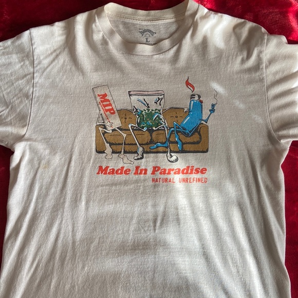 Made in Paradise shirt, the three goats of smoking!! - Picture 1 of 2